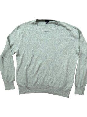 J.Crew Crewneck Sweater Mens Large Sage Green Preppy Ivy League Minimalist 90s